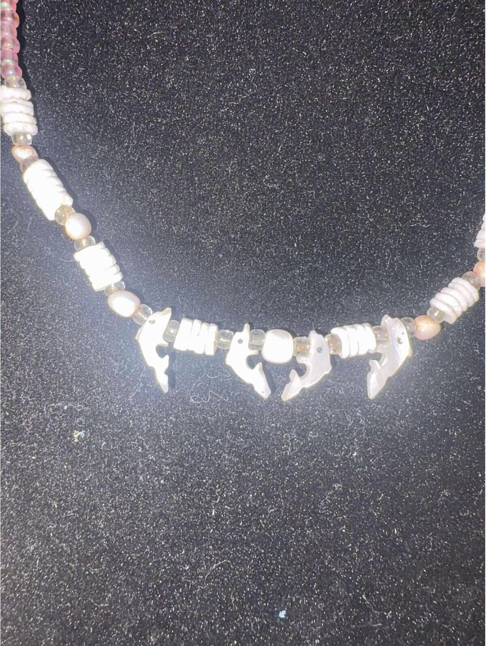 Carved Dolphin Heidi Brand Necklace